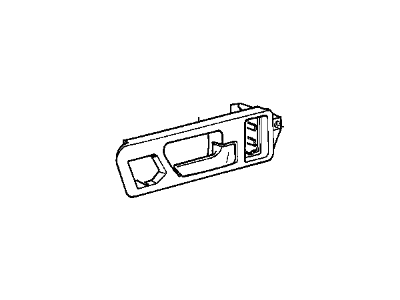 1990 BMW 735i Door Handle - 51228116234