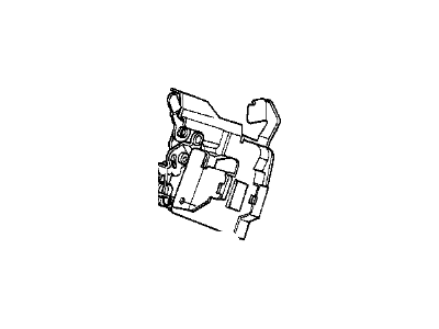 1990 BMW 750iL Door Latch Assembly - 51228105784