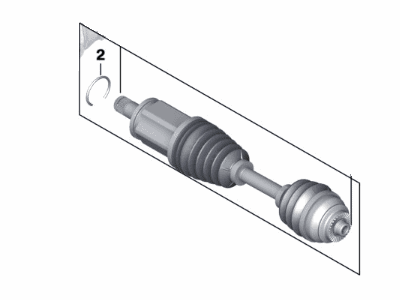 BMW X3 Axle Shaft - 31607529201