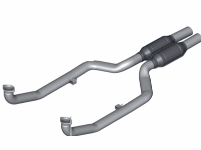 BMW 18307646946 Front Silencer, Right