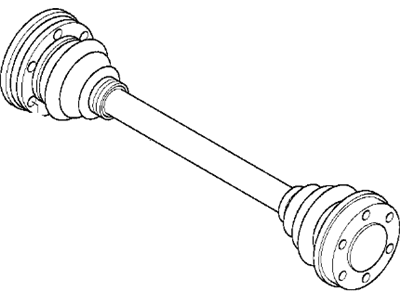 BMW 33201229245 Exchange Output Drive Shaft