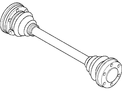 1992 BMW 735iL Axle Shaft - 33211225859