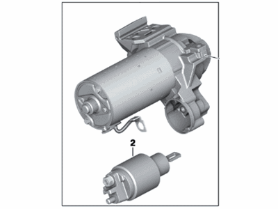 2017 BMW X3 Starter - 12418581097