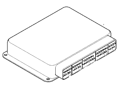 BMW 12147544610 Dme Engine Control Module