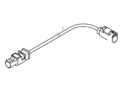 2005 BMW 645Ci Antenna Cable - 61126962838