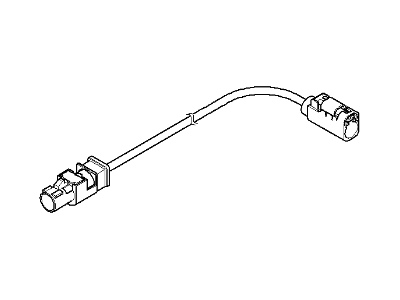 BMW 650i Antenna Cable - 61126962800