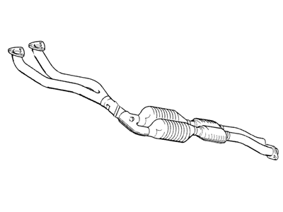 1995 BMW 325is Catalytic Converter - 18301247143