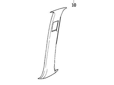 BMW 51431973407 Covering Column-Center Left