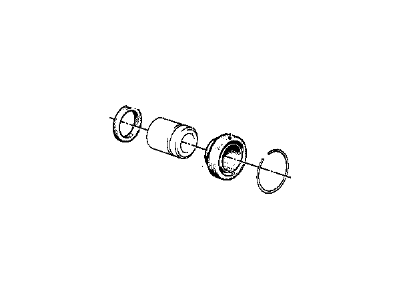 1992 BMW 735iL Wheel Cylinder Repair Kit - 34211157042