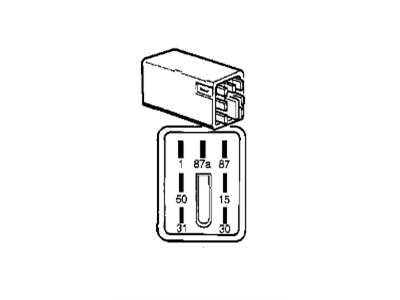 BMW 12631740280 Retarding Relay