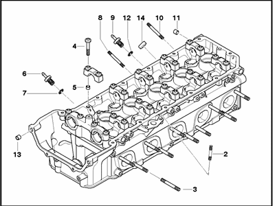 2006 BMW M5 Cylinder Head - 11127833877