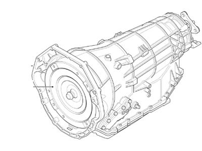 BMW 740i Transmission Assembly - 24001422510