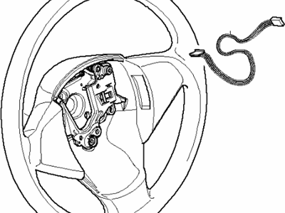 2009 BMW X3 Steering Wheel - 32303448452