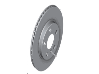 BMW 34116858651 Ventilated Brake Disc 34116858651 BMW Ventilated Brake Disc Illustration 1 of 1