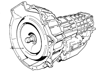 1982 BMW 528e Transmission Assembly - 24001466137