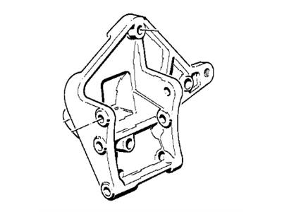 BMW 524td Alternator Bracket - 12312242230