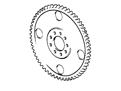 BMW 740iL Flywheel - 11221741143