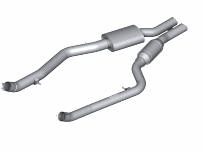 2014 BMW X5 Exhaust Resonator - 18307646117