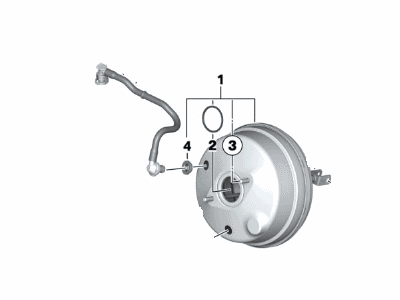 BMW 34336871458 BRAKE SERVO UNIT