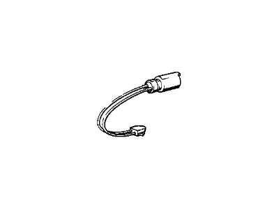 BMW 850i ABS Sensor - 34351180432