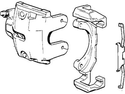 1989 BMW M3 Brake Caliper - 34112226871