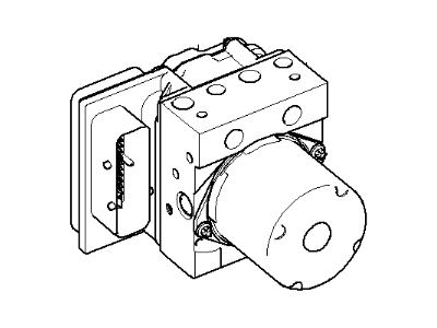 BMW 650i ABS Pump And Motor Assembly - 34516777802