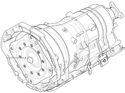 BMW 745i Transmission Assembly - 24007528952