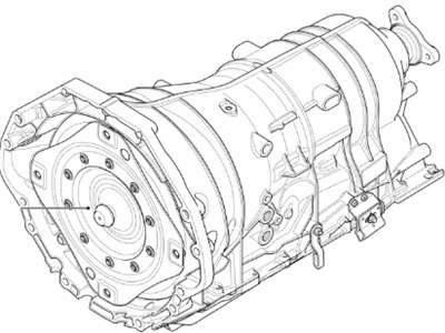 BMW 745Li Transmission Assembly - 24007531245