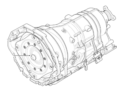 BMW 545i Transmission Assembly - 24007547886