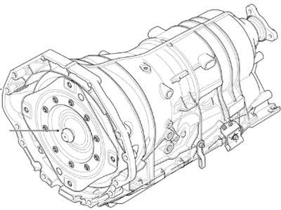 2005 BMW 745Li Transmission Assembly - 24007528161