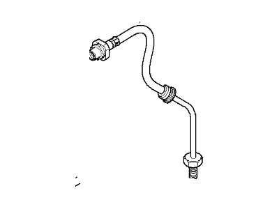 BMW 34307840671 Brake Hose, Left