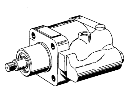 BMW 528e Power Steering Pump - 32411127636