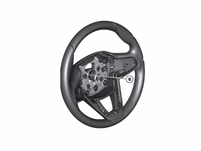 BMW 32307991812 Sport Steering Wheel, Leather