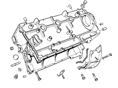 BMW 11111316993 Gasket Set Engine Block Asbesto Free