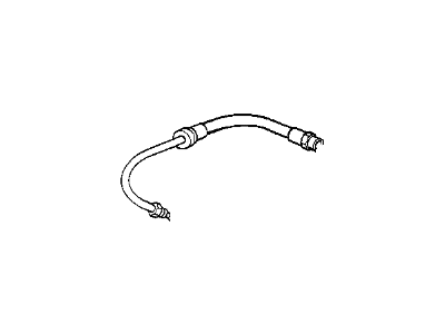 2002 BMW Z3 Clutch Hose - 21526753766