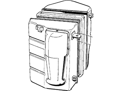 1988 BMW M6 Air Filter - 13721307134