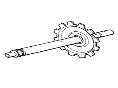 BMW 24241216332 Intermediate Shaft