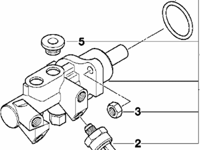 2001 BMW Z3 Brake Master Cylinder - 34316754048