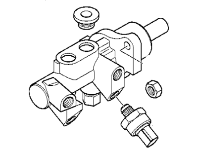 2000 BMW Z3 Brake Master Cylinder - 34316752542