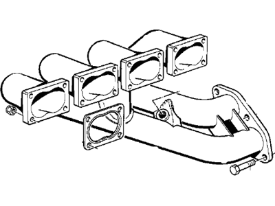 1988 BMW M3 Exhaust Manifold - 11621308805