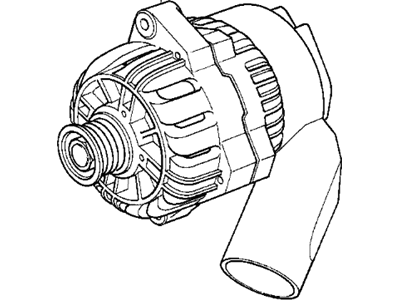 1998 BMW 740iL Alternator - 12311433266