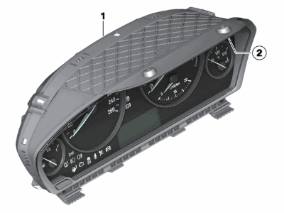 BMW 62109379917 Instrument Cluster