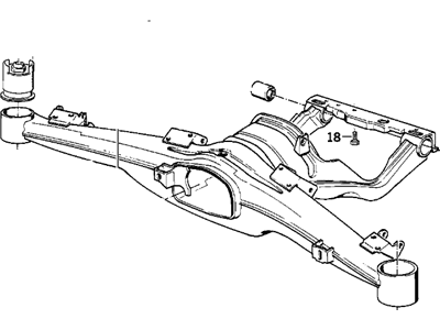 BMW M5 Rear Crossmember - 33312226620