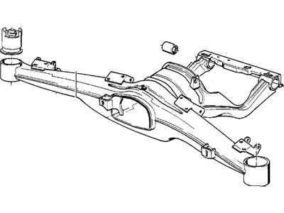 BMW 540i Rear Crossmember - 33311090566