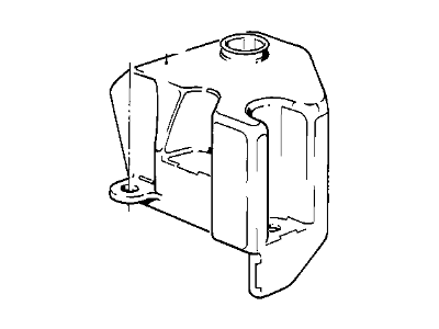 BMW 633CSi Washer Reservoir - 61661371076