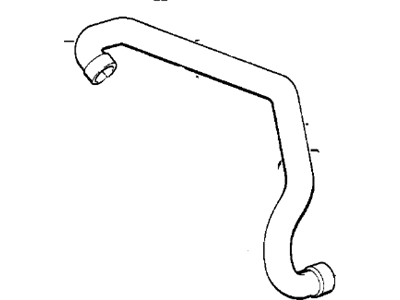 BMW 325is Cooling Hose - 11531287651