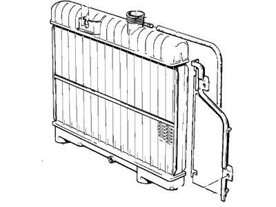 BMW 318i Radiator - 17111707811