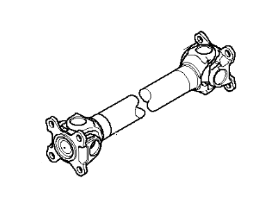 BMW 26203401609 Front Drive Shaft Assembly