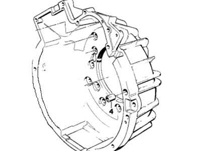 BMW 24411216157 Converter Housing