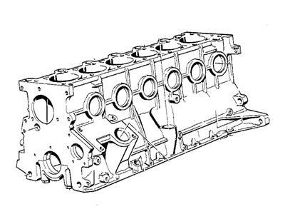 BMW 11111285778 Engine Block With Piston